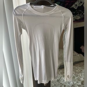 Lululemon White Longsleeve